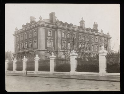 The Andrew Carnegie Mansion from 5th Avenue at 91st Street, New York by Byron Company